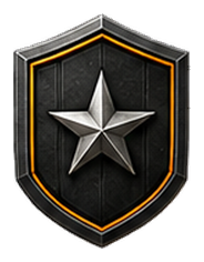Silver Shield Star