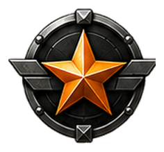 Winged Gold Star